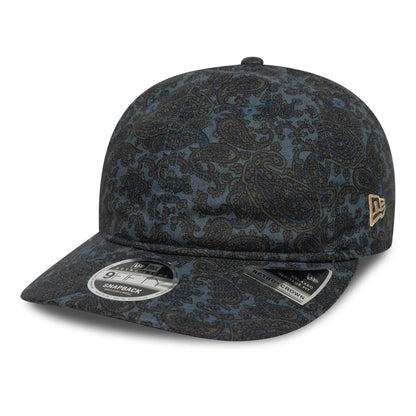 This is a New Era Paisley Navy Retro Crown 9FIFTY Adjustable Cap 1