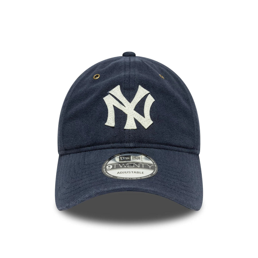 This is a New York Yankees MLB Cooperstown Patch Navy 9TWENTY Adjustable Cap 2