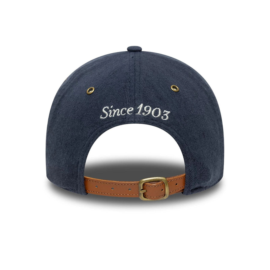 This is a New York Yankees MLB Cooperstown Patch Navy 9TWENTY Adjustable Cap 4