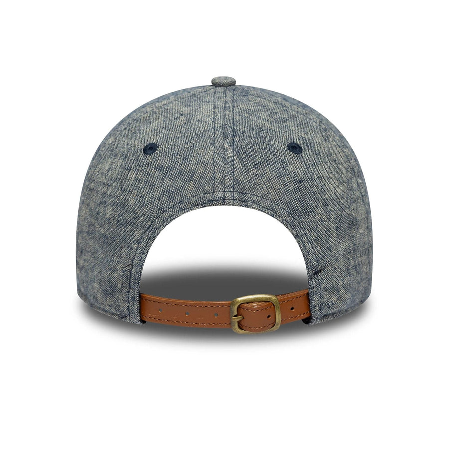 This is a Detroit Tigers MLB Linen Navy 9TWENTY Adjustable Cap 4