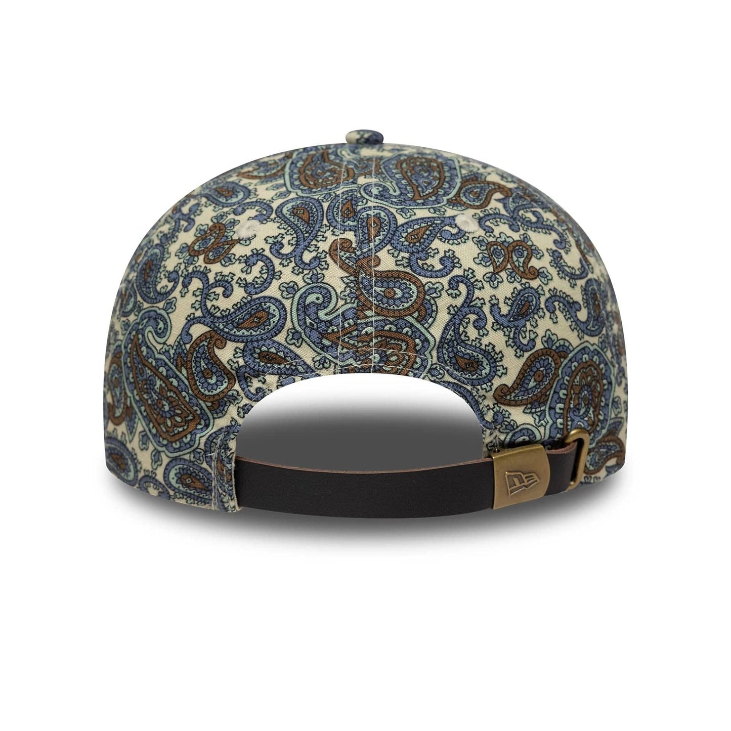 This is a New Era Paisley Cream Retro Crown 9FIFTY Cap 4