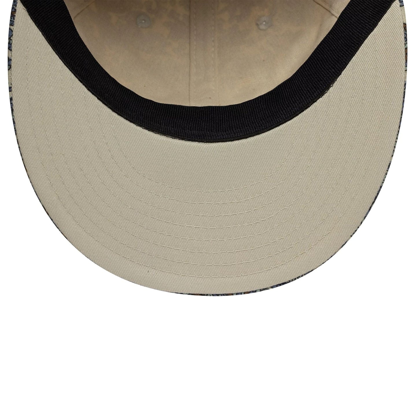 This is a New Era Paisley Cream Retro Crown 9FIFTY Cap 5