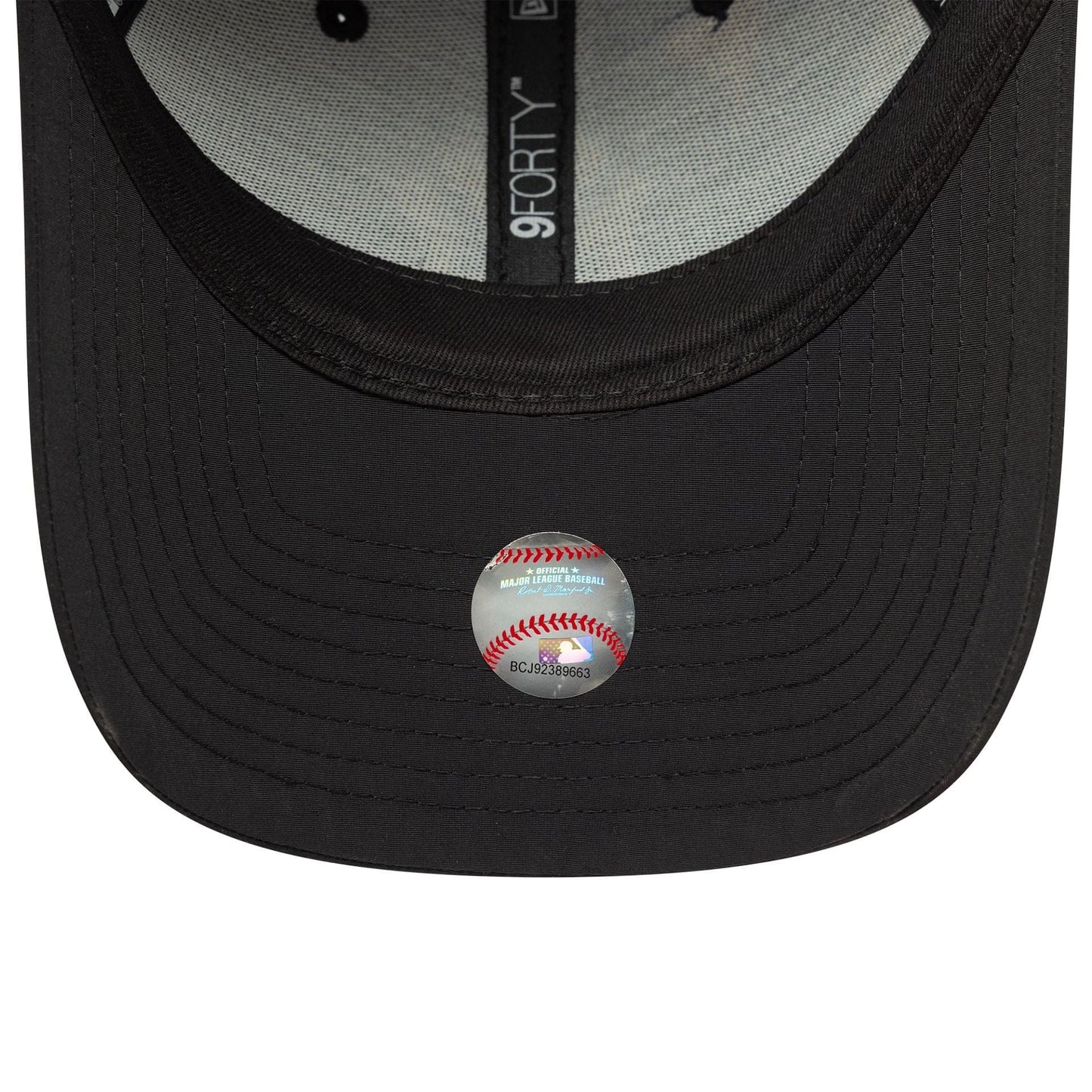 This is a New York Yankees Recycled Black 9FORTY Adjustable Cap 5