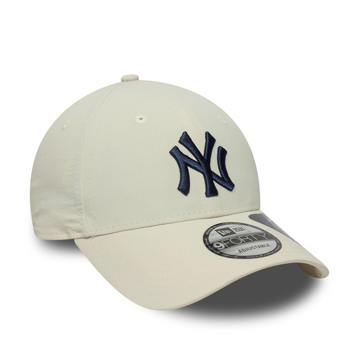 This is a New York Yankees Recycled Cream 9FORTY Adjustable Cap 3