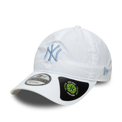 This is a New York Yankees Recycled White 9TWENTY Adjustable Cap 1