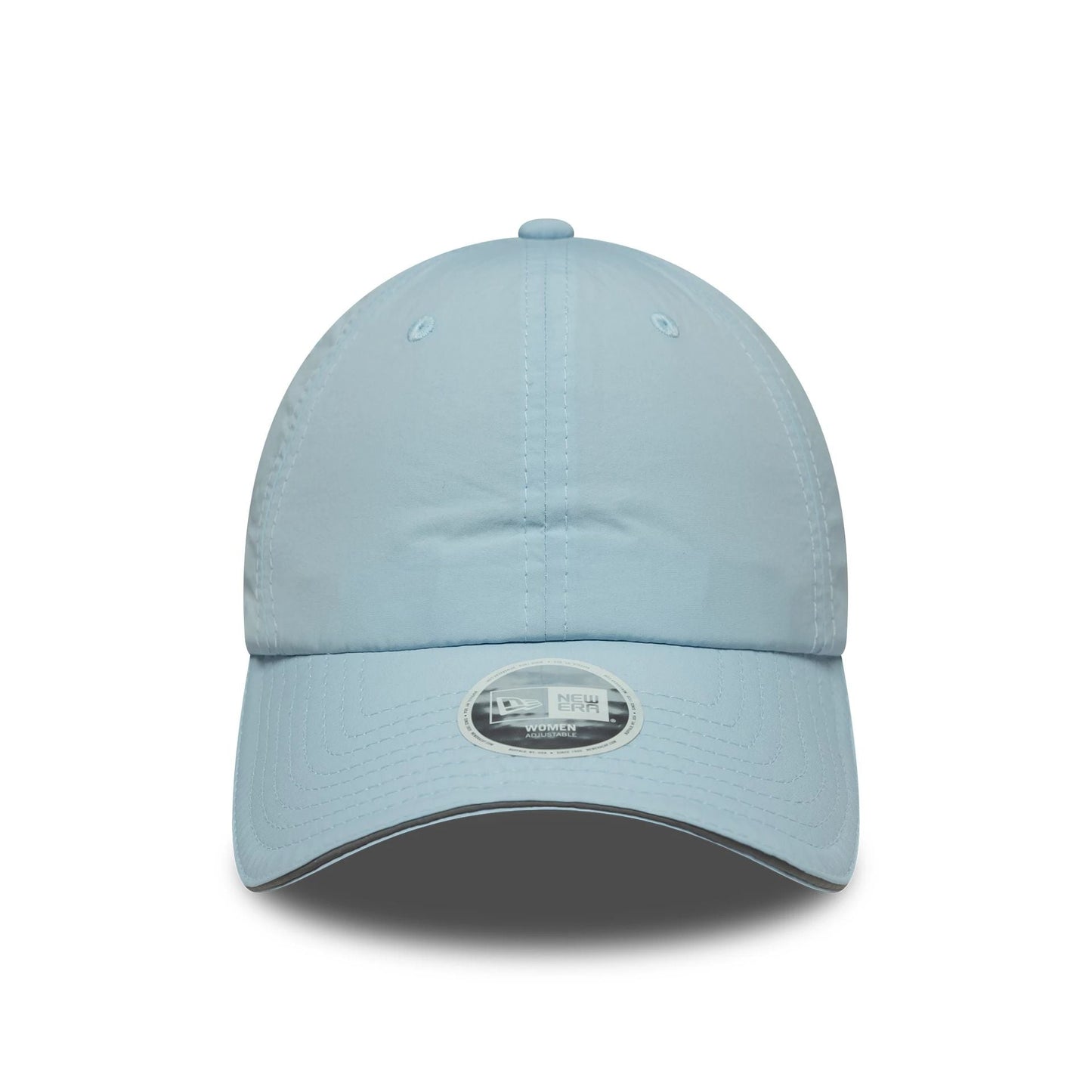 This is a Womens New Era Pastel Blue Pony Tail Adjustable Cap 3