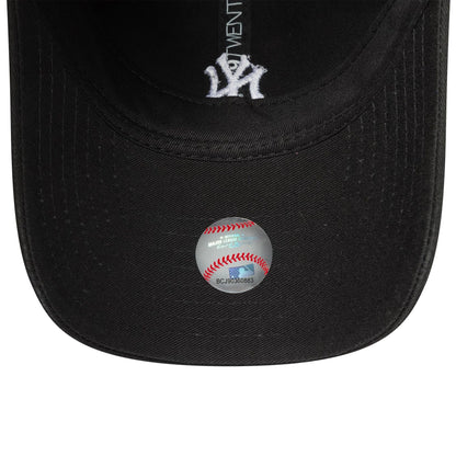 This is a New York Yankees Womens MLB Mini Washed Black 9TWENTY Adjustable Cap 5