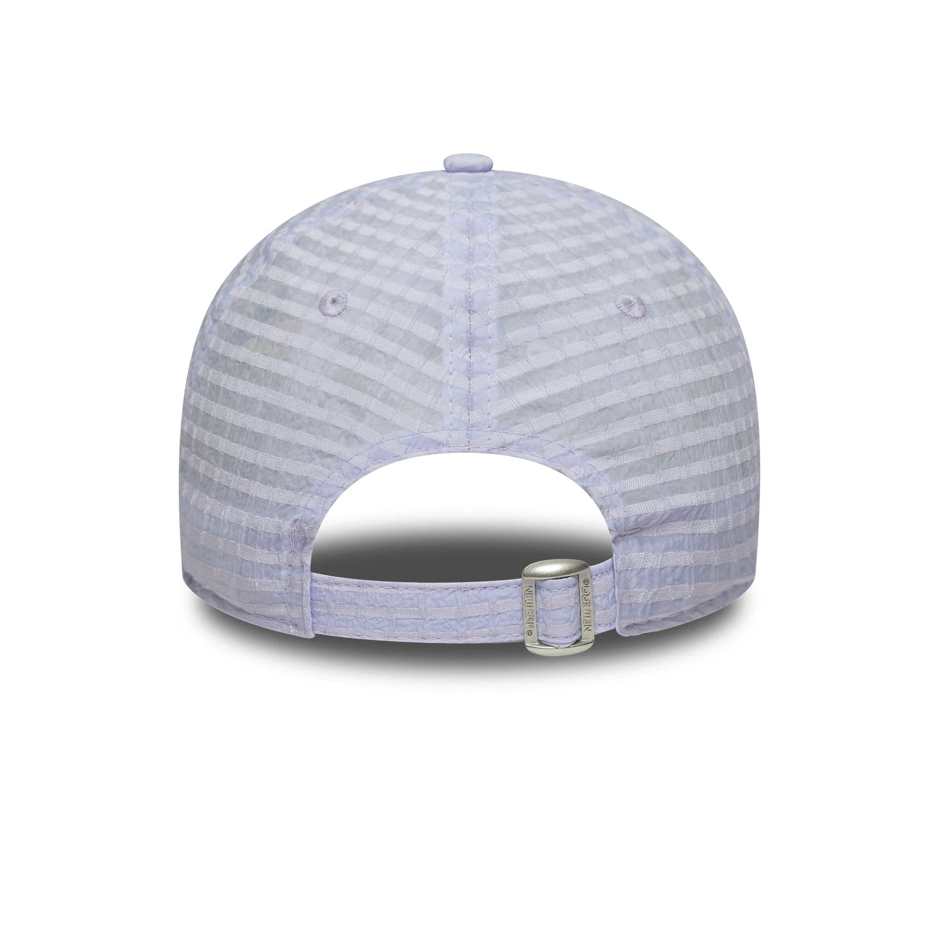 Pictured is this Womens MLB Seersucker New York Yankees 9TWENTY cap in pastel purple. 4