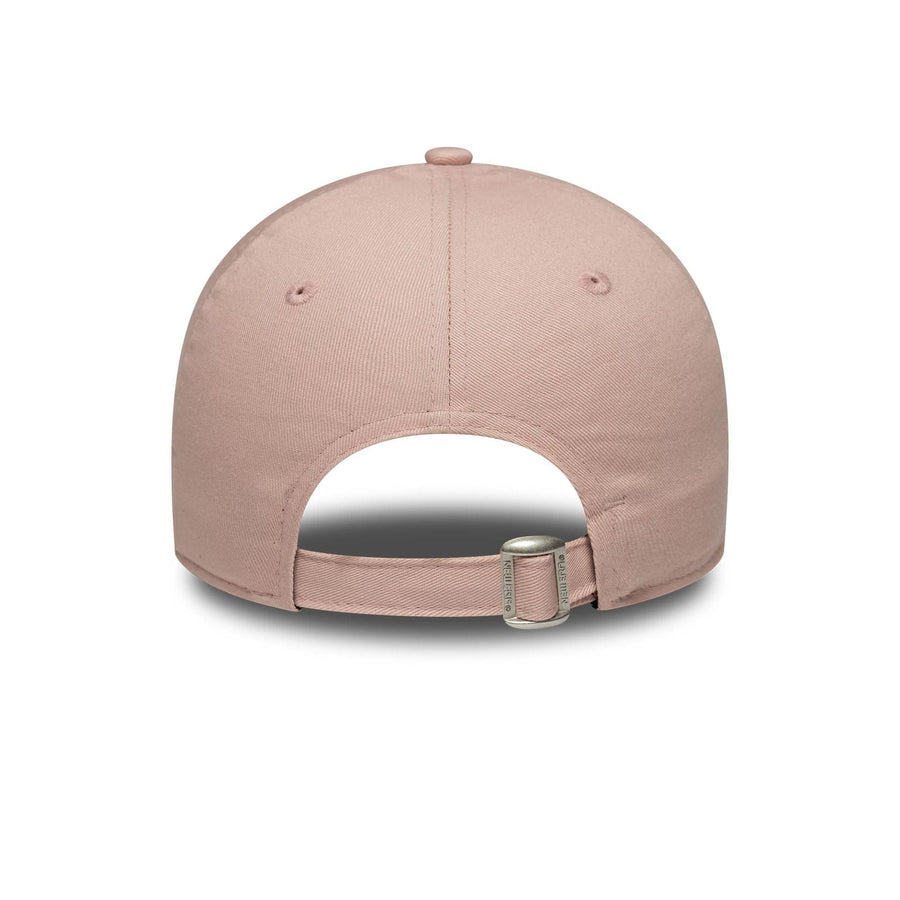 This is a New York Yankees Womens MLB Beaded Pastel Pink 9FORTY Adjustable Cap 4