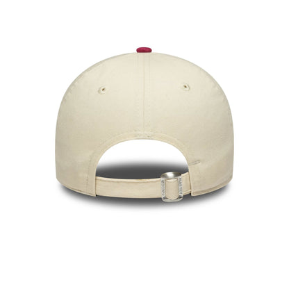 This is a Womens New Era Cream 9TWENTY Adjustable Cap 4