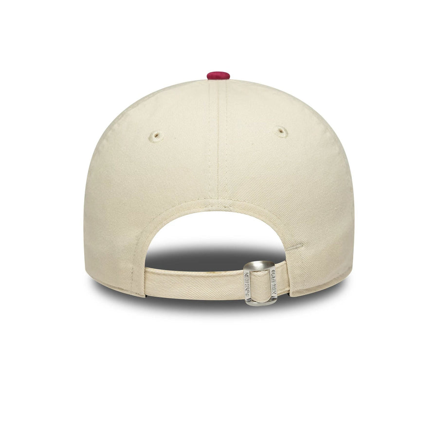This is a Womens New Era Cream 9TWENTY Adjustable Cap 4