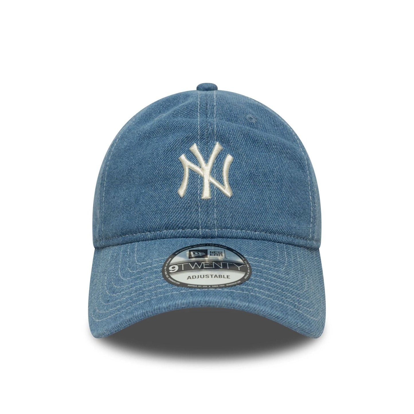 This is a New York Yankees MLB Denim Blue 9TWENTY Adjustable Cap 2
