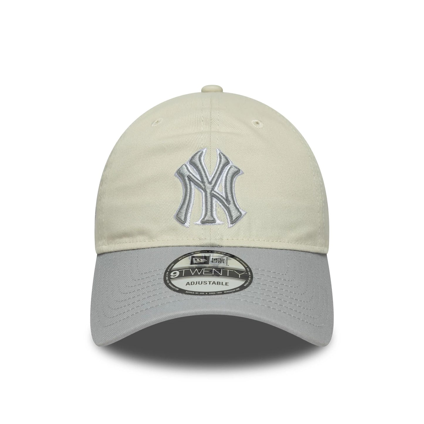 This is a New York Yankees Cooperstown MLB World Series Cream 9TWENTY Adjustable Cap 2