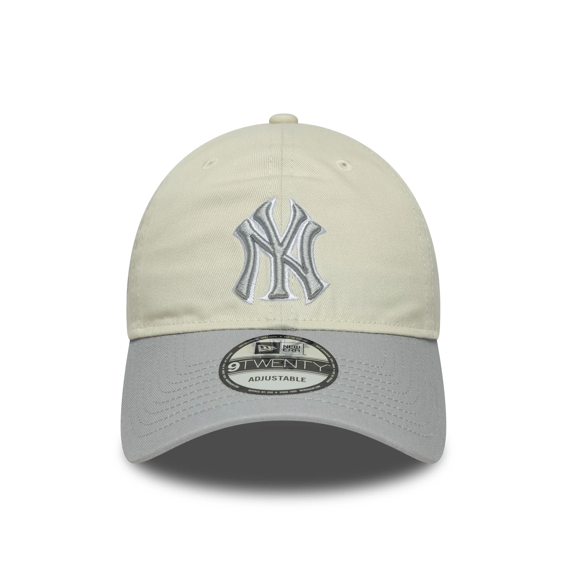 This is a New York Yankees Cooperstown MLB World Series Cream 9TWENTY Adjustable Cap 2