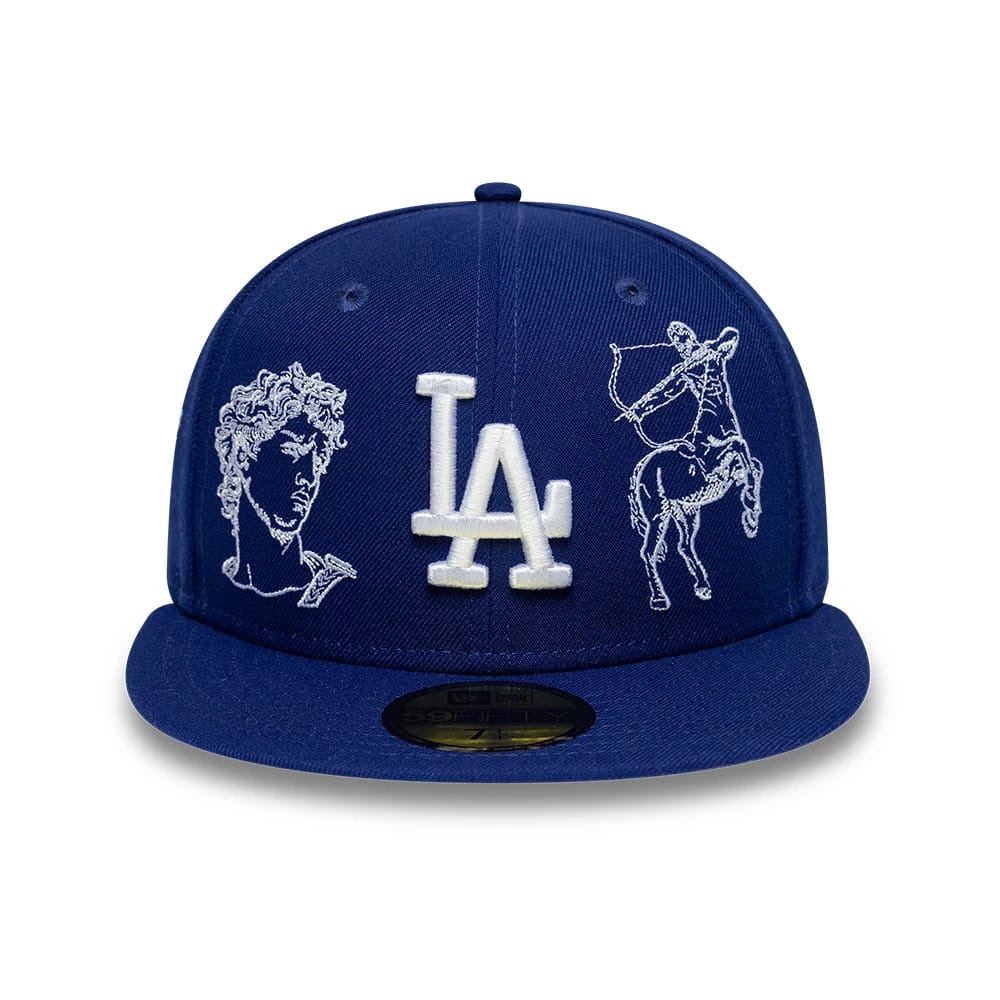 This is a LA Dodgers MLB Mythical Dark Blue 59FIFTY FItted Cap 2