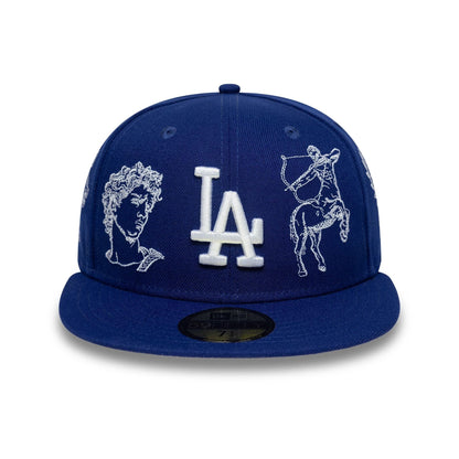 This is a LA Dodgers MLB Mythical Dark Blue 59FIFTY FItted Cap 2