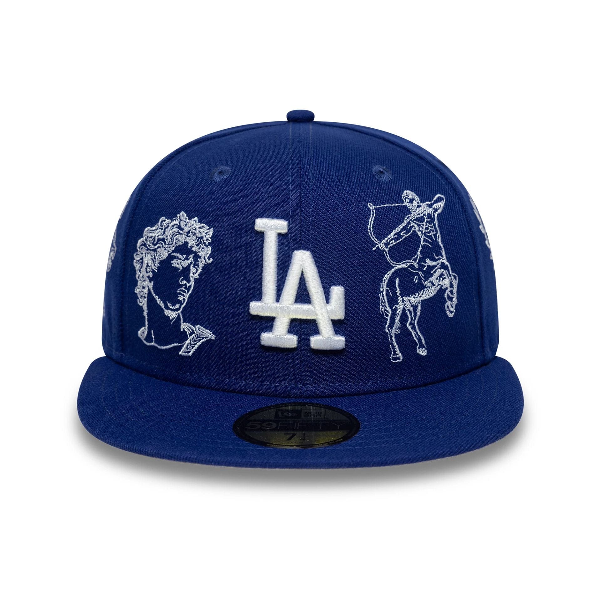This is a LA Dodgers MLB Mythical Dark Blue 59FIFTY FItted Cap 2