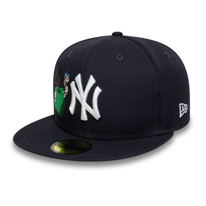 This is a New York Yankees MLB Food Icon Navy 59FIFTY FItted Cap 3