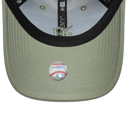 This is a Detroit Tigers Womens MLB Linen Green 9TWENTY Adjustable Cap 5