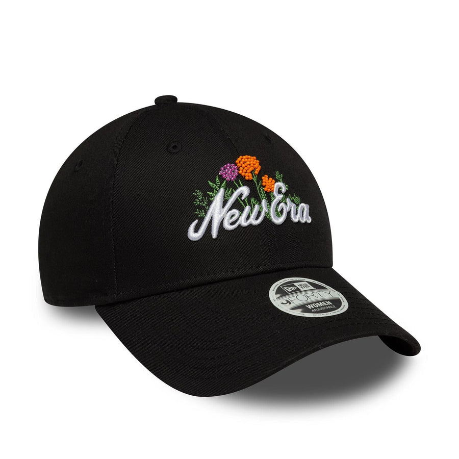 This is a Womens New Era Beaded Black 9FORTY Adjustable Cap 3