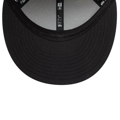 This is a New Era Running Black Retro Crown 9FIFTY Adjustable Cap 5