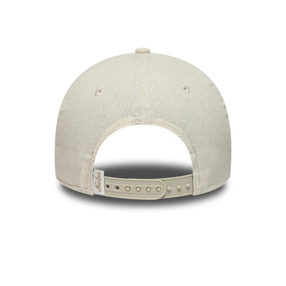 Pictured is this New Era Patch Line 9FORTY E-Frame cap in Cream. 4