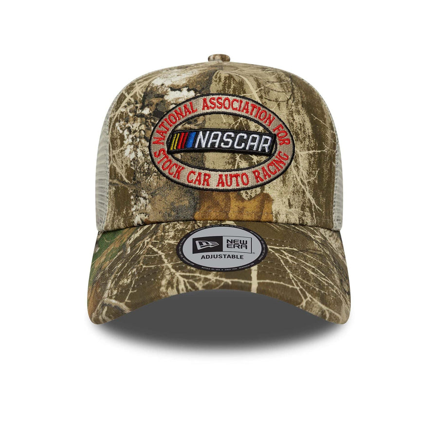 This is a Nascar Classics Camo 9FORTY A-Frame Trucker Adjustable Cap 2