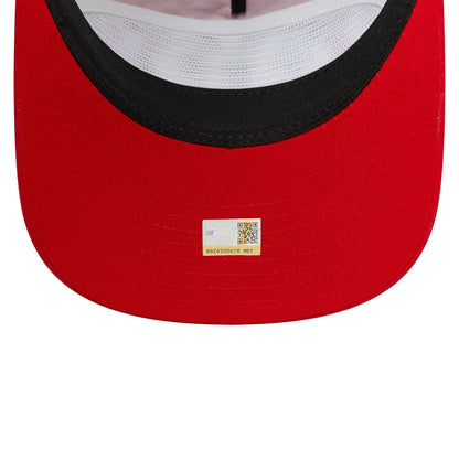 This is a Nascar Classics Flag Red Golfer Adjustable Cap 5