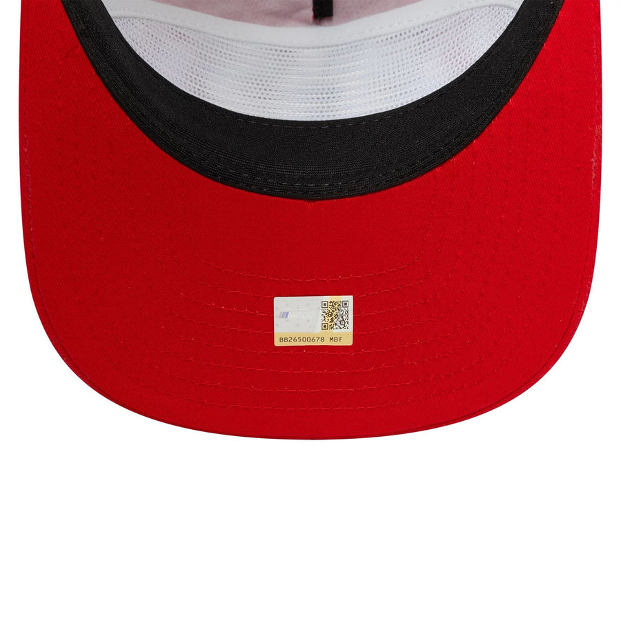 This is a Nascar Classics Flag Red Golfer Adjustable Cap 5