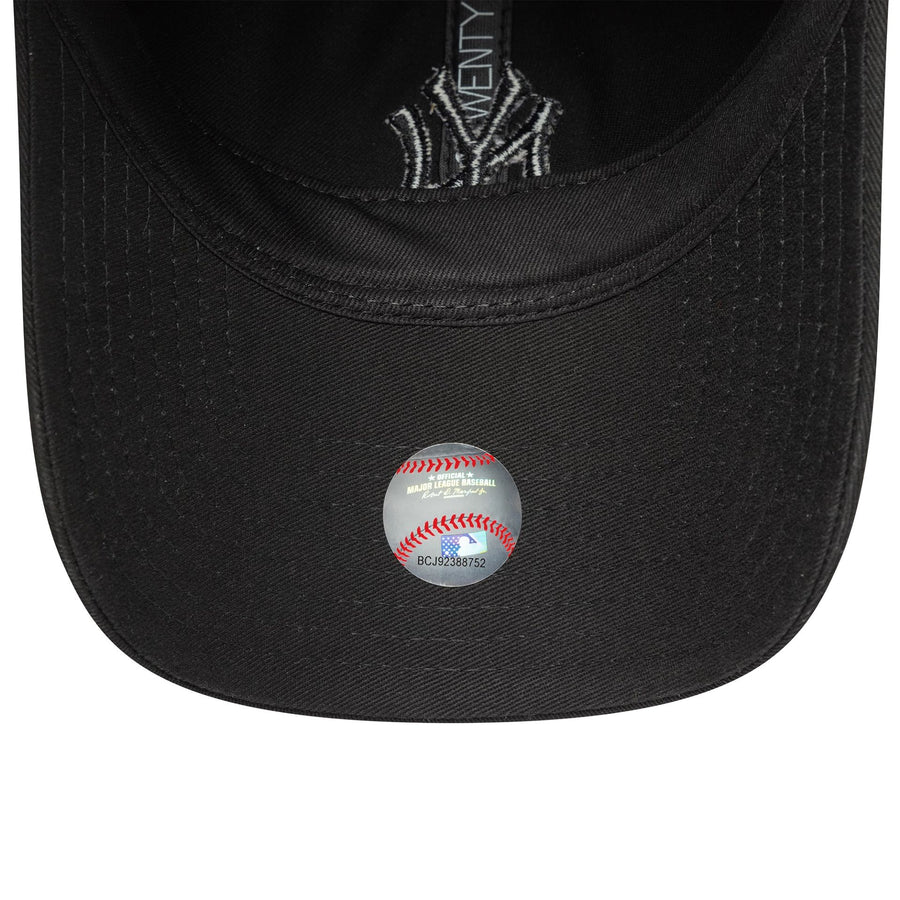 This is a New York Yankees Womens Bow Back Black 9TWENTY Adjustable Cap 6