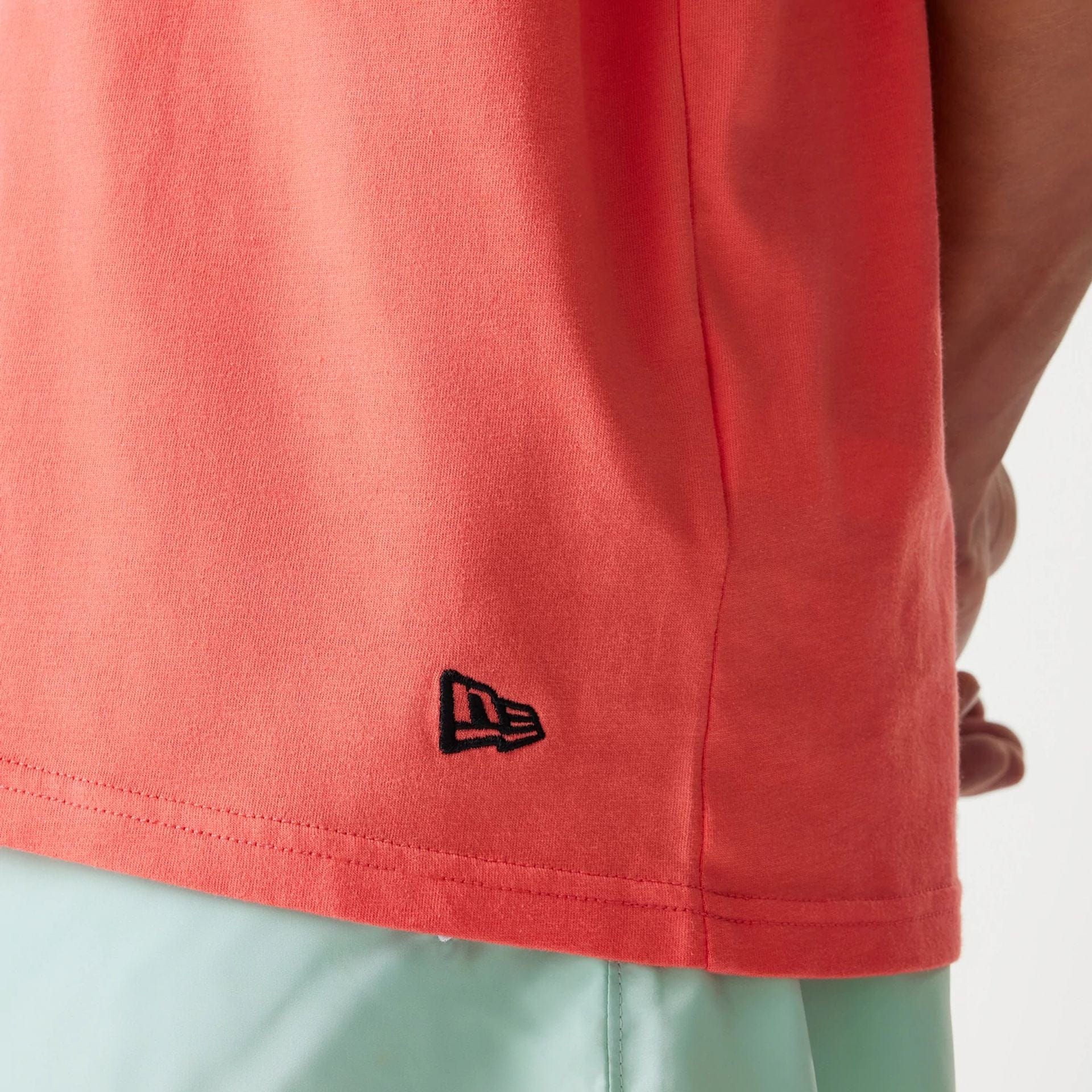 The Male model is wearing Chicago Bulls NBA All Over Print Infill Pink Vest Top 7