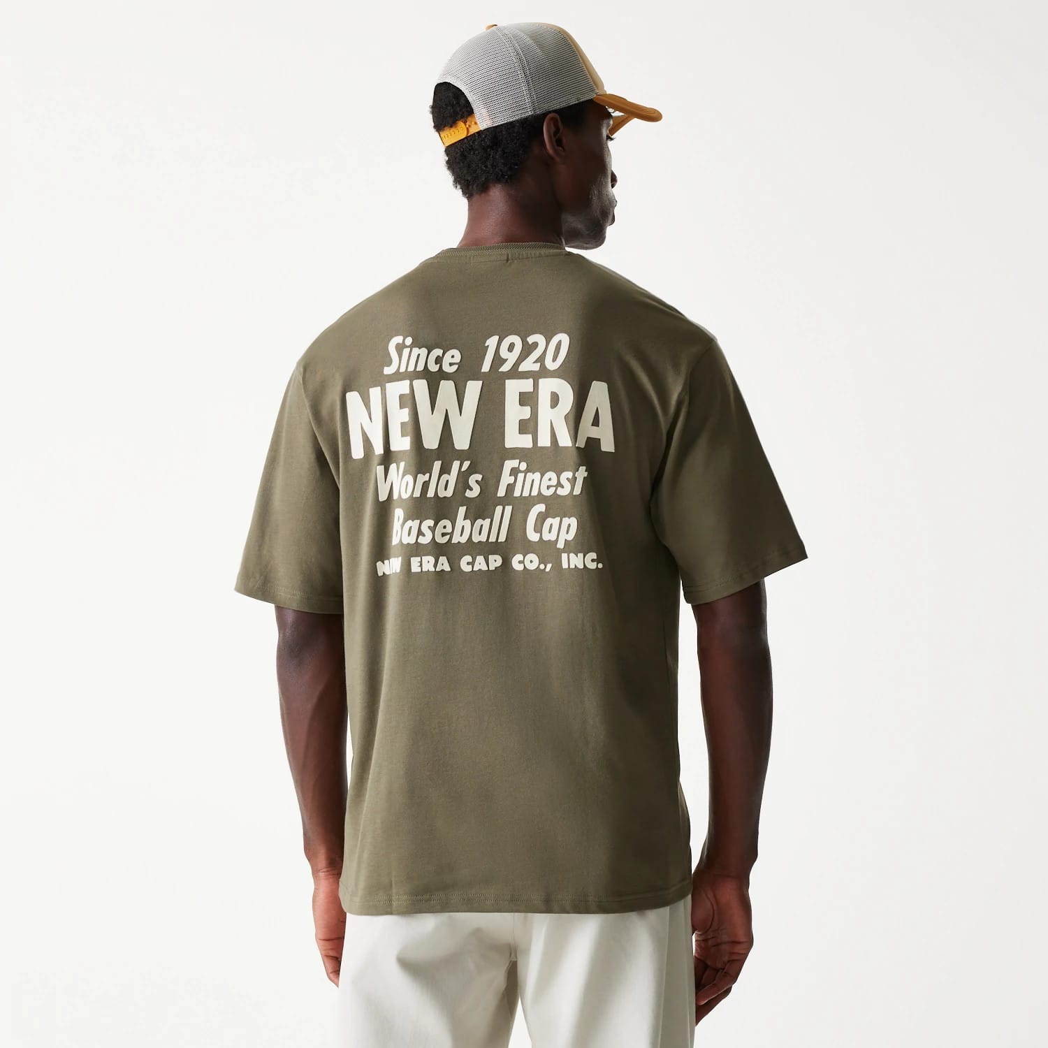New Era Graphic Oversized Green T-Shirt | NEC EU