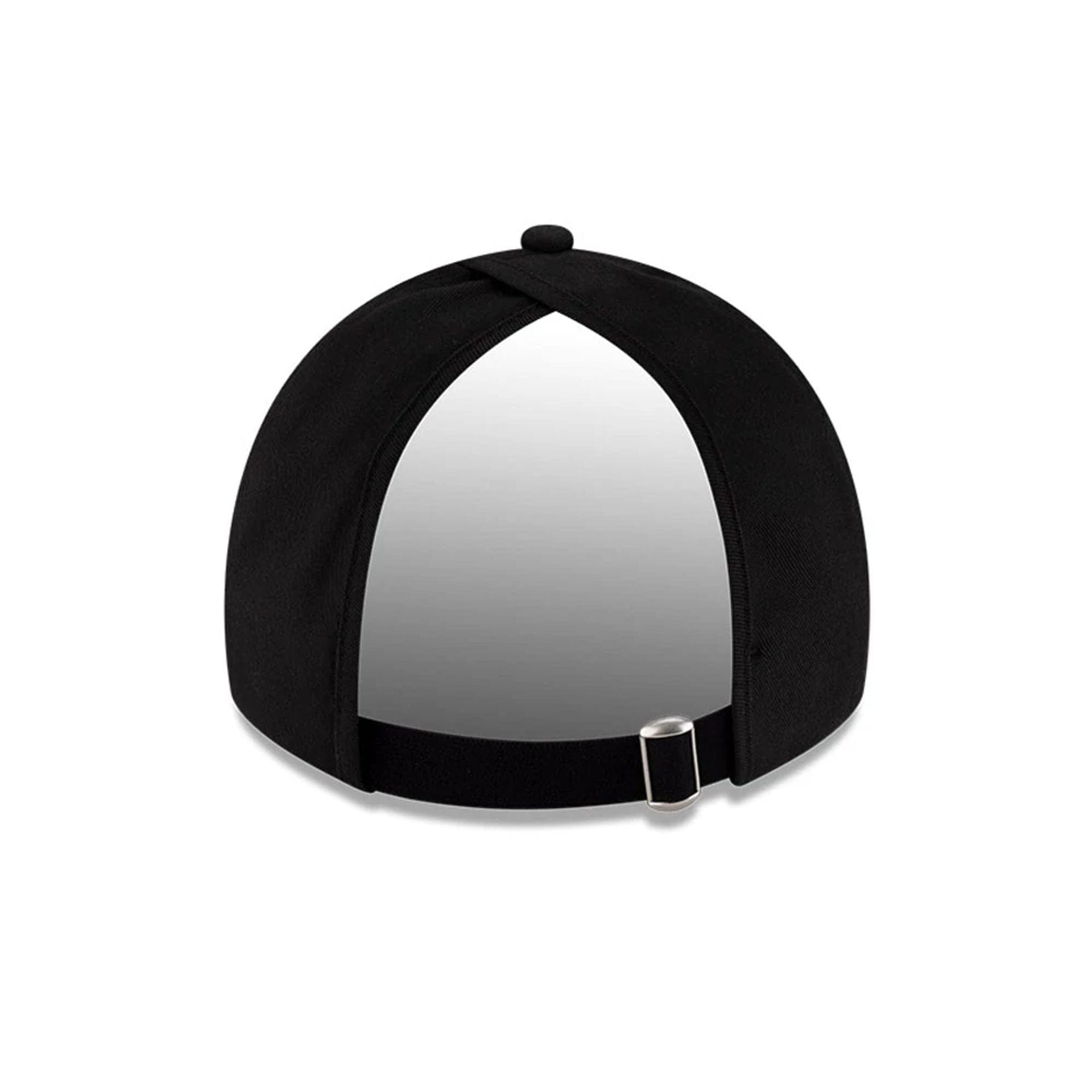 This is a MoneyGram Haas F1 Womens Team Black Pony Tail Adjustable Cap 2