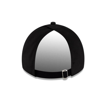 This is a MoneyGram Haas F1 Womens Team Black Pony Tail Adjustable Cap 2