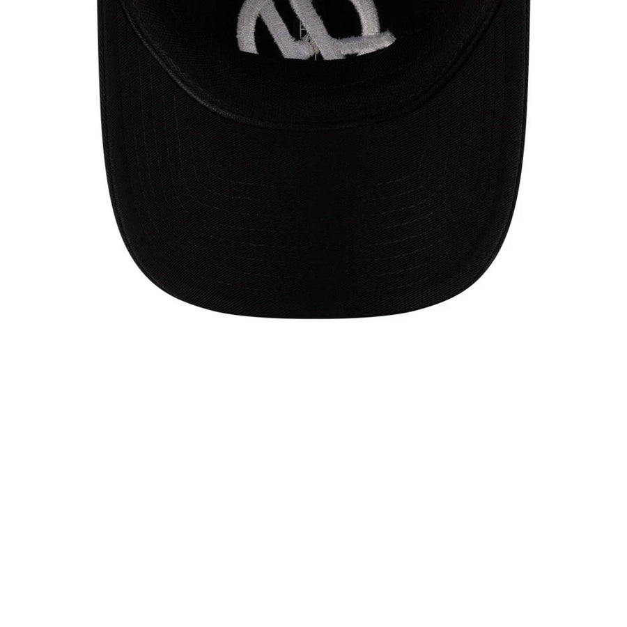 This is a MoneyGram Haas F1 Womens Team Black Pony Tail Adjustable Cap 7