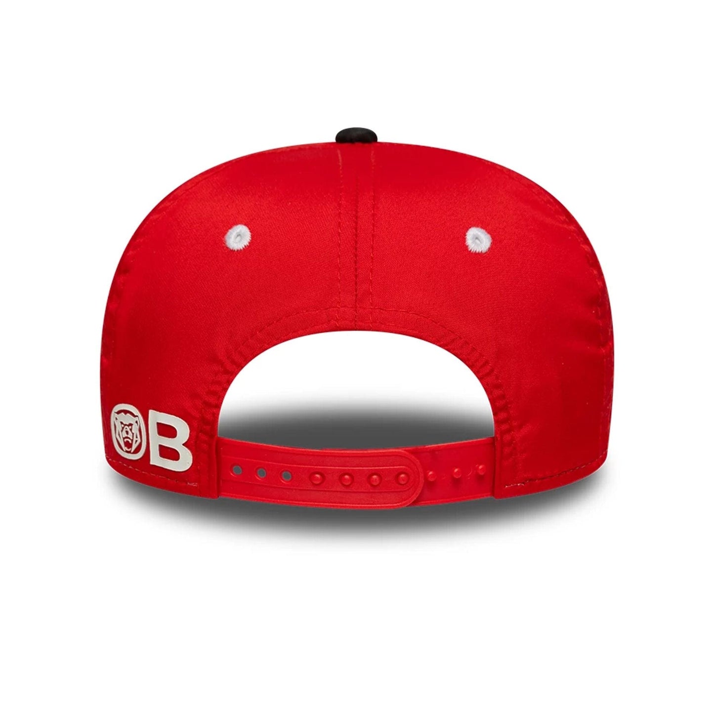 This is a MoneyGram Haas F1 Youth Replica Oliver Bearman Black 9SEVENTY Stretch Snap Adjustable Cap 4