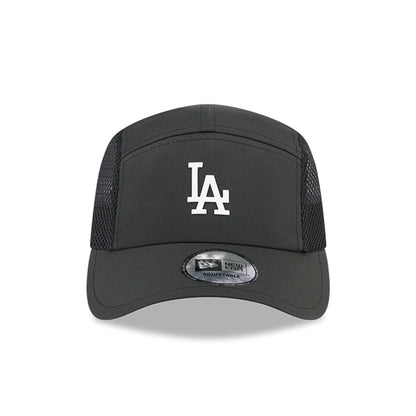 This is a LA Dodgers Polyester Black Runner Cap 2