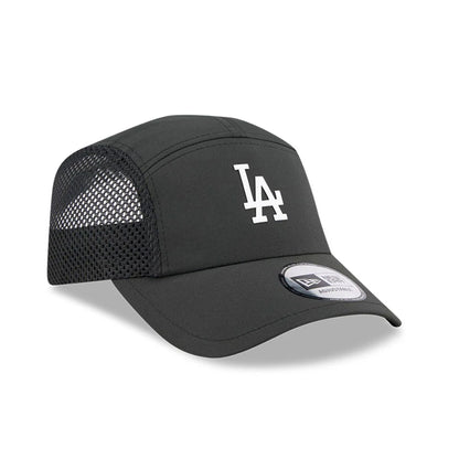This is a LA Dodgers Polyester Black Runner Cap 3