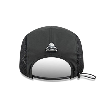 This is a LA Dodgers Polyester Black Runner Cap 6