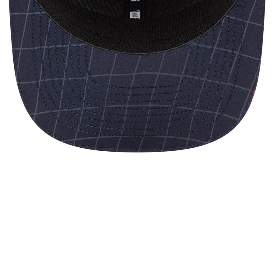 This is a Red Bull Racing Replica Max Verstappen Dark Blue 9SEVENTY Stretch Snap Adjustable Cap 2
