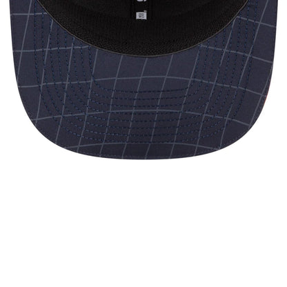 This is a Red Bull Racing Replica Max Verstappen Dark Blue 9SEVENTY Stretch Snap Adjustable Cap 2