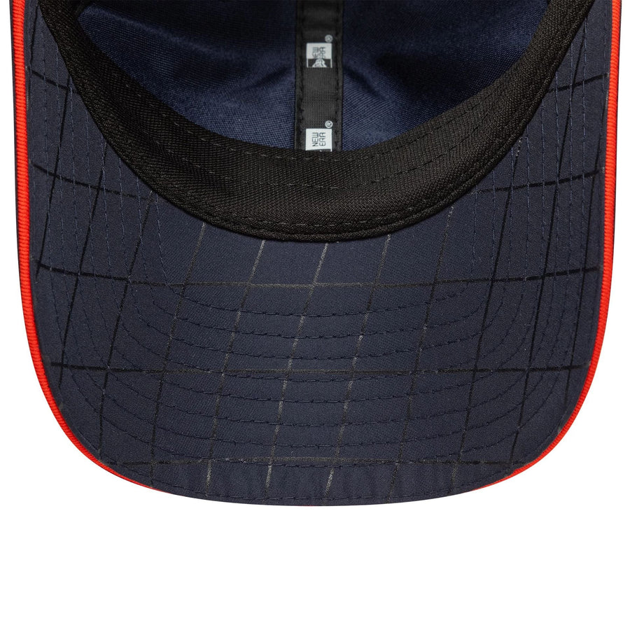 This is a Red Bull Racing Womens Team Dark Blue Pony Tail Adjustable Cap 5