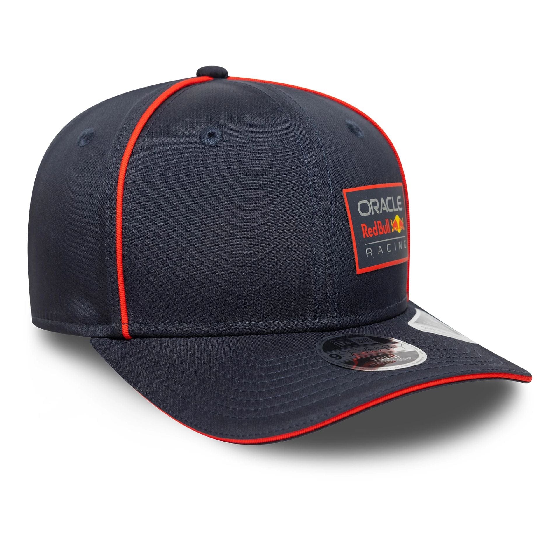 This is a Red Bull Racing Youth Team Dark Blue 9SEVENTY Stretch Snap Adjustable Cap 3
