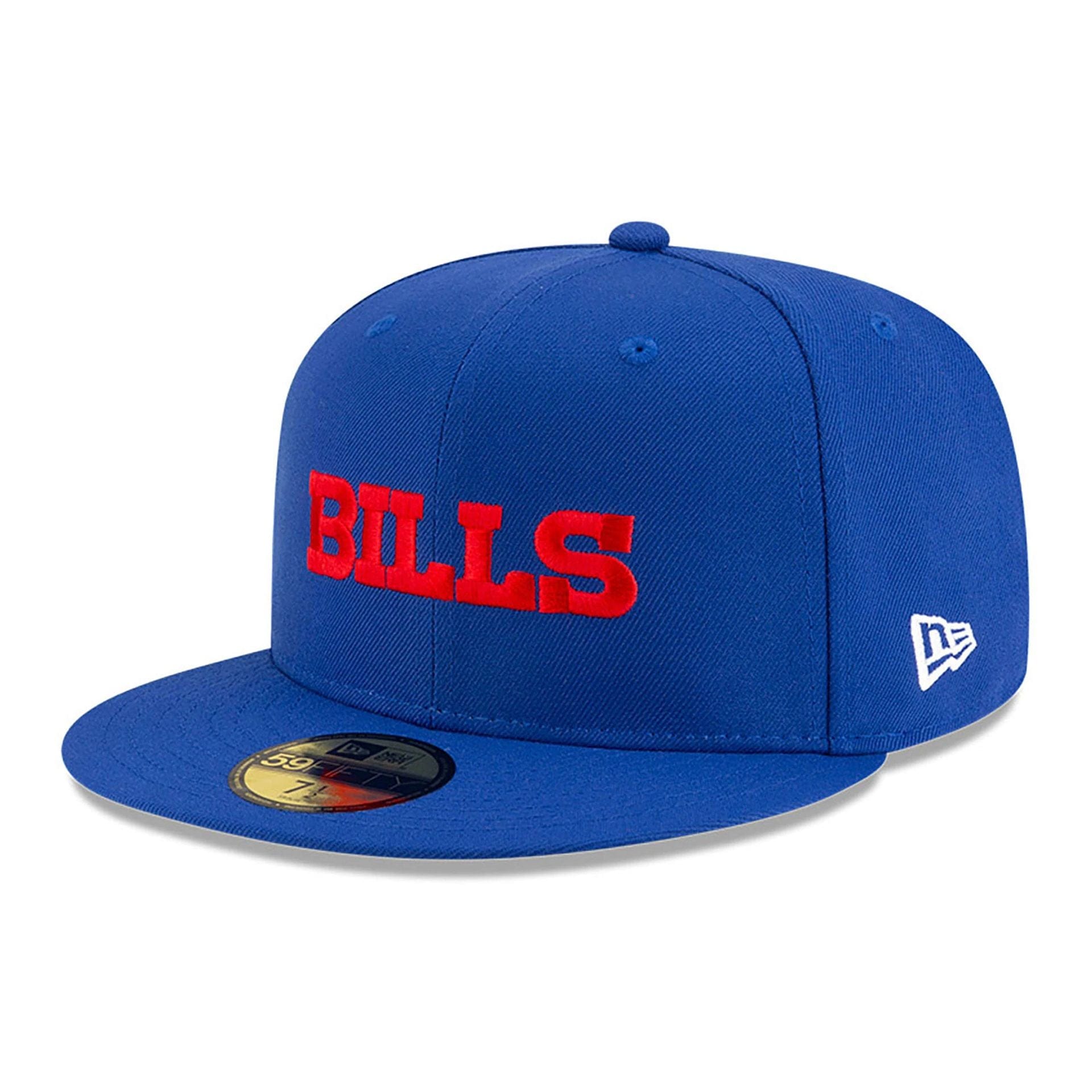 This is a Buffalo Bills OVO x NFL 2024 Light Blue 59FIFTY Fitted Cap 4