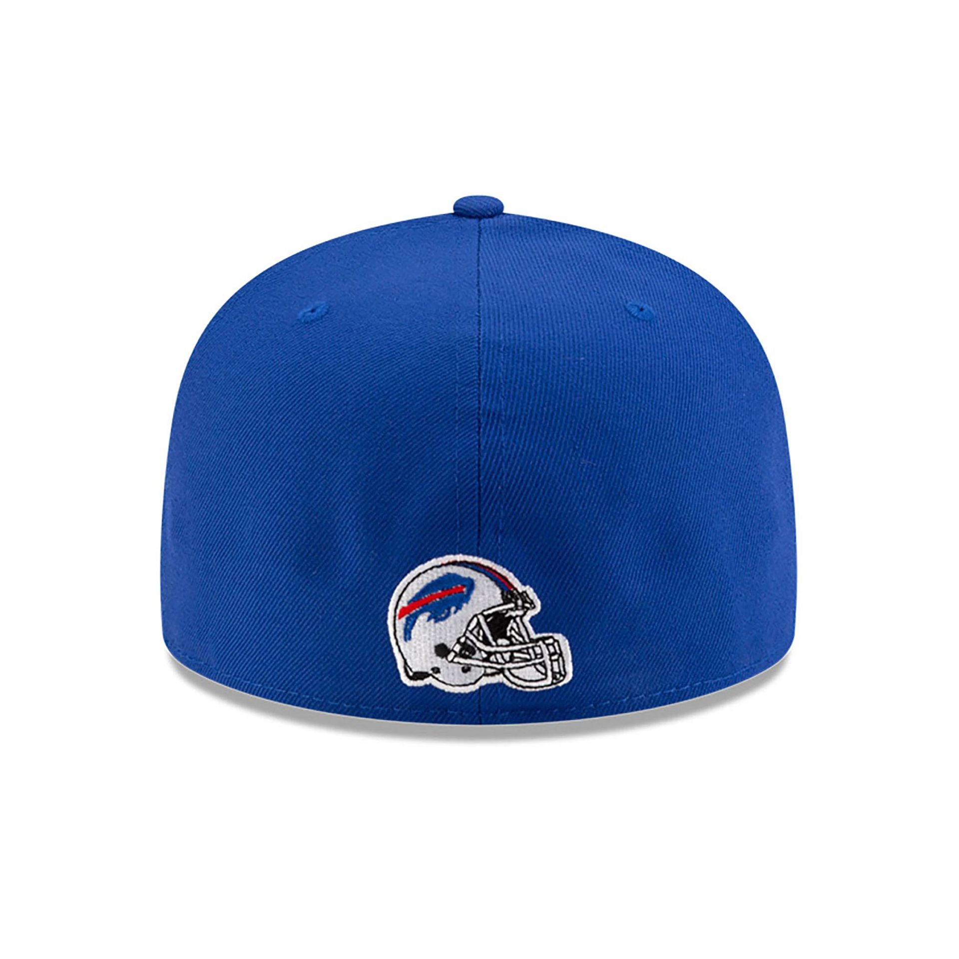 This is a Buffalo Bills OVO x NFL 2024 Light Blue 59FIFTY Fitted Cap 5