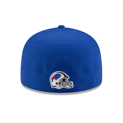 This is a Buffalo Bills OVO x NFL 2024 Light Blue 59FIFTY Fitted Cap 5