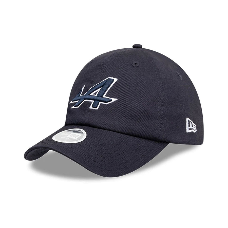 This is a Alpine Racing Womens Team Navy Pony Tail Adjustable Cap 1