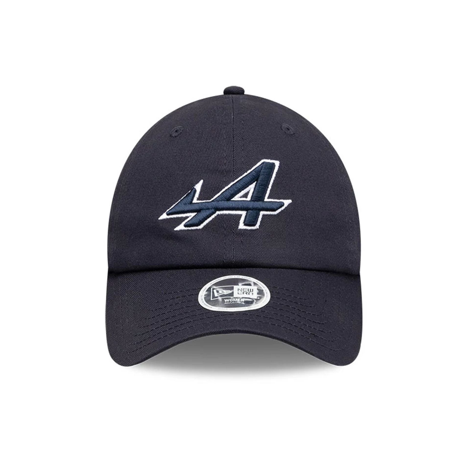 This is a Alpine Racing Womens Team Navy Pony Tail Adjustable Cap 3