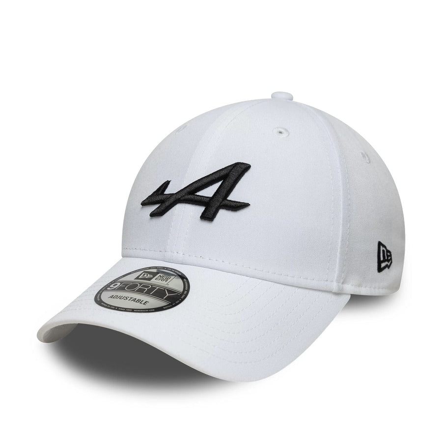This is a Alpine Racing Essential White 9FORTY Adjustable Cap 3