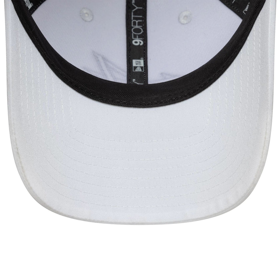 This is a Alpine Racing Essential White 9FORTY Adjustable Cap 6